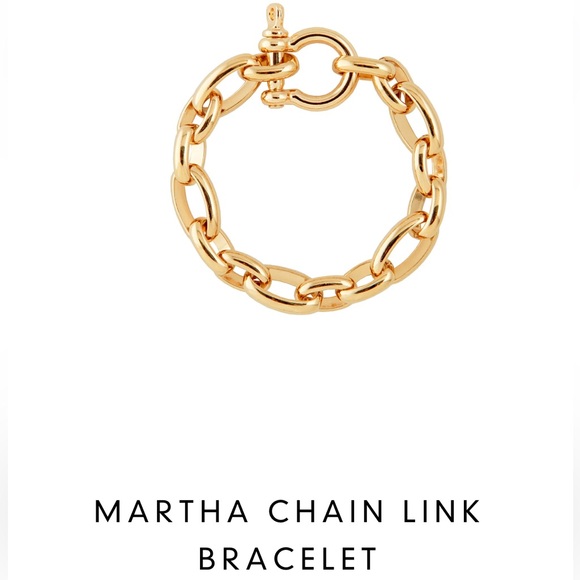 JOOLZ MARTHA CALVO BRACELET NEW! MARINER CHAIN LINK - Picture 3 of 8